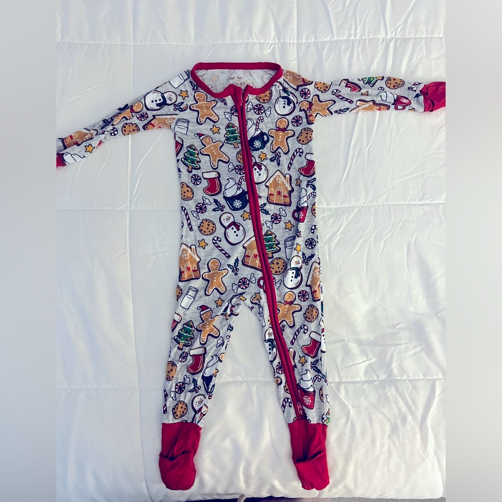 Little sleepies limited edition Christmas onesie